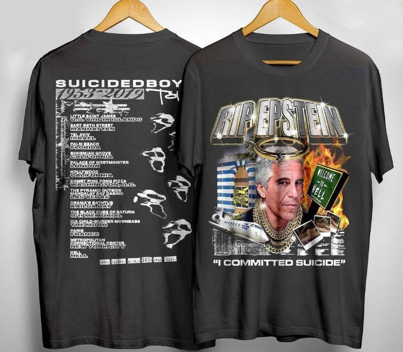 Rip Jeffrey Epstein I Committed Suicide Suicideboys Tour Shirt