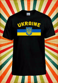 Ukraine Flag Freedom Cool Retro Men Women Vest Tank Top Unisex T Shirt 2722