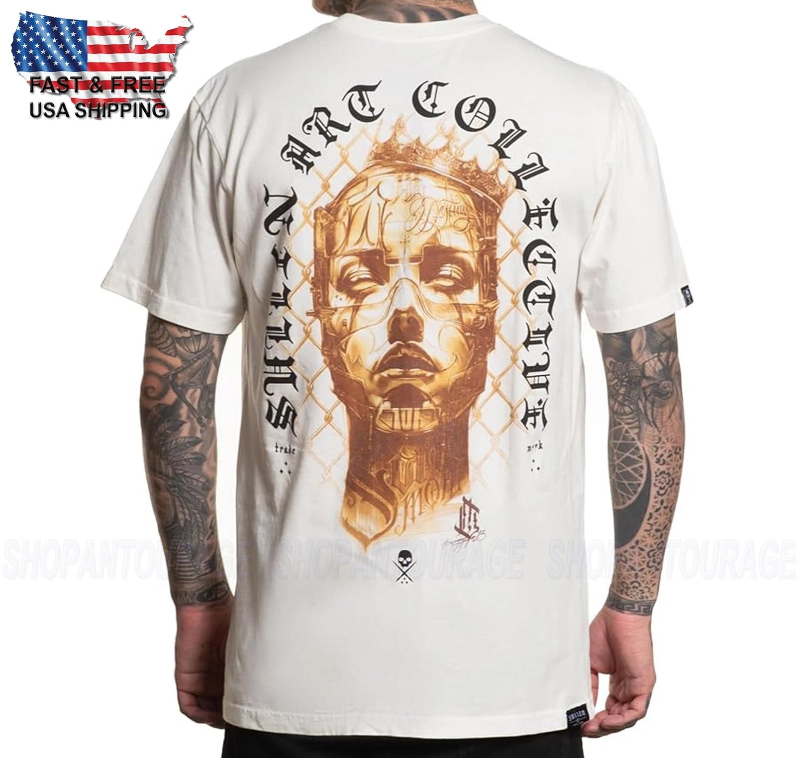 Sullen Art Collective Future Premium Fit Short Sleeve T-Shirt SCM6909 Cotton