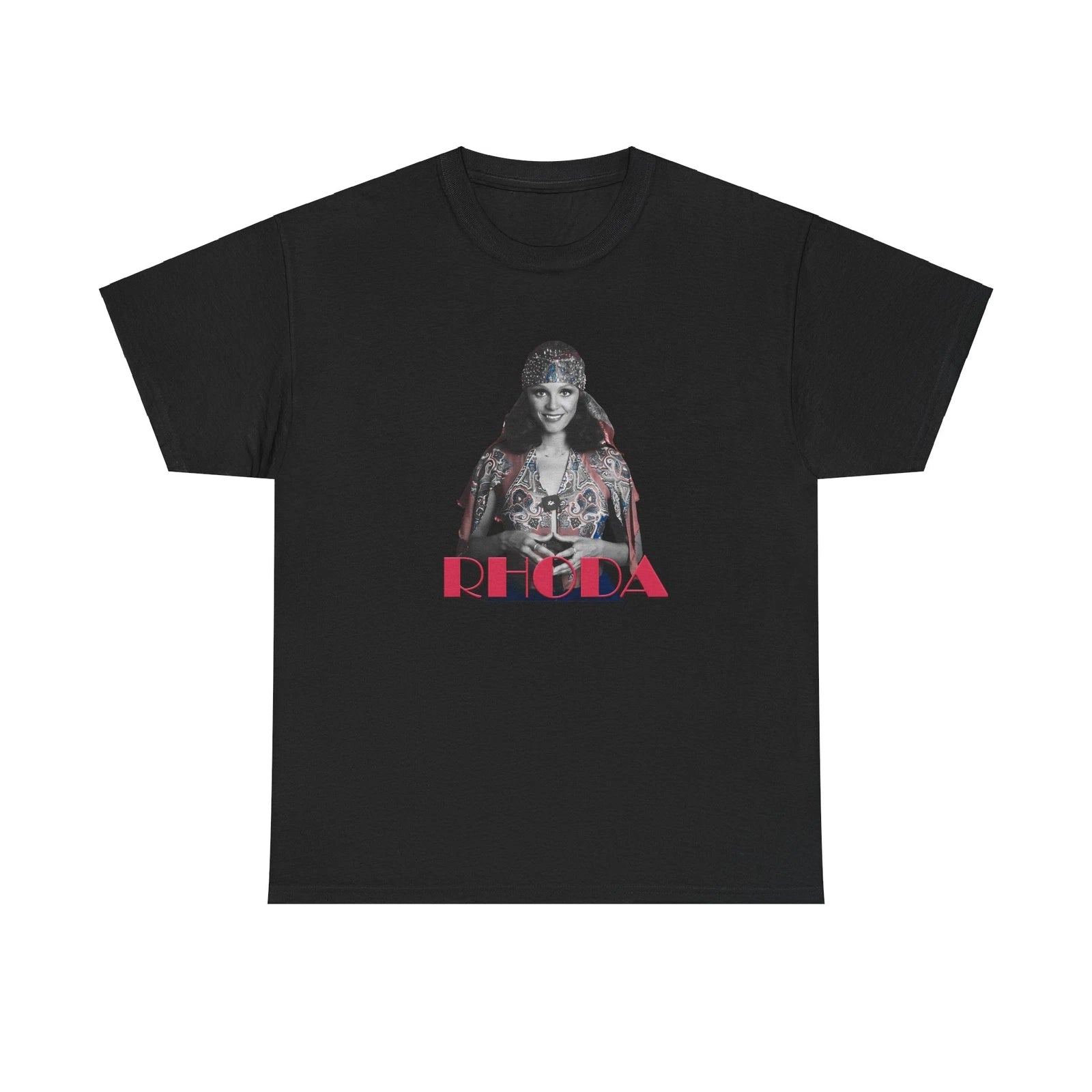 Rhoda Heavy Cotton Tee, Classic TV Show, Rhoda TV Show, TV Fan Gift