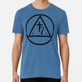 Fraternitas Saturni Symbol Black Size S to 5XL Made in the USA T-Shirt