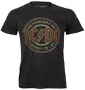 Official AC DC Established 1973 T Shirt Logo Mens New Black S M L XL XXL