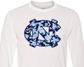 University of North Carolina - Camo - Tarheels - College Football - Long Sleeve
