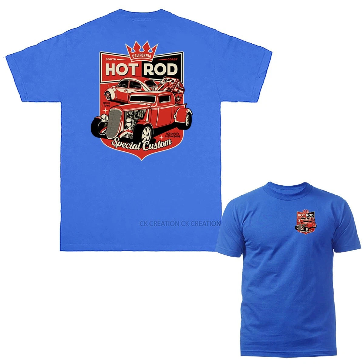 Hot Rod Special Custom Classic Vintage Car Automobile Graphic T-shirt