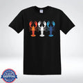 Lobster Shirt Red White Blue Patriotic Seafood Lover T-Shirt