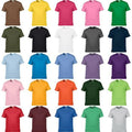 (12 PACK) FACTORY DEFECTS GILDAN Plain T Shirts 3XL Mix Colors WORK T Shirts