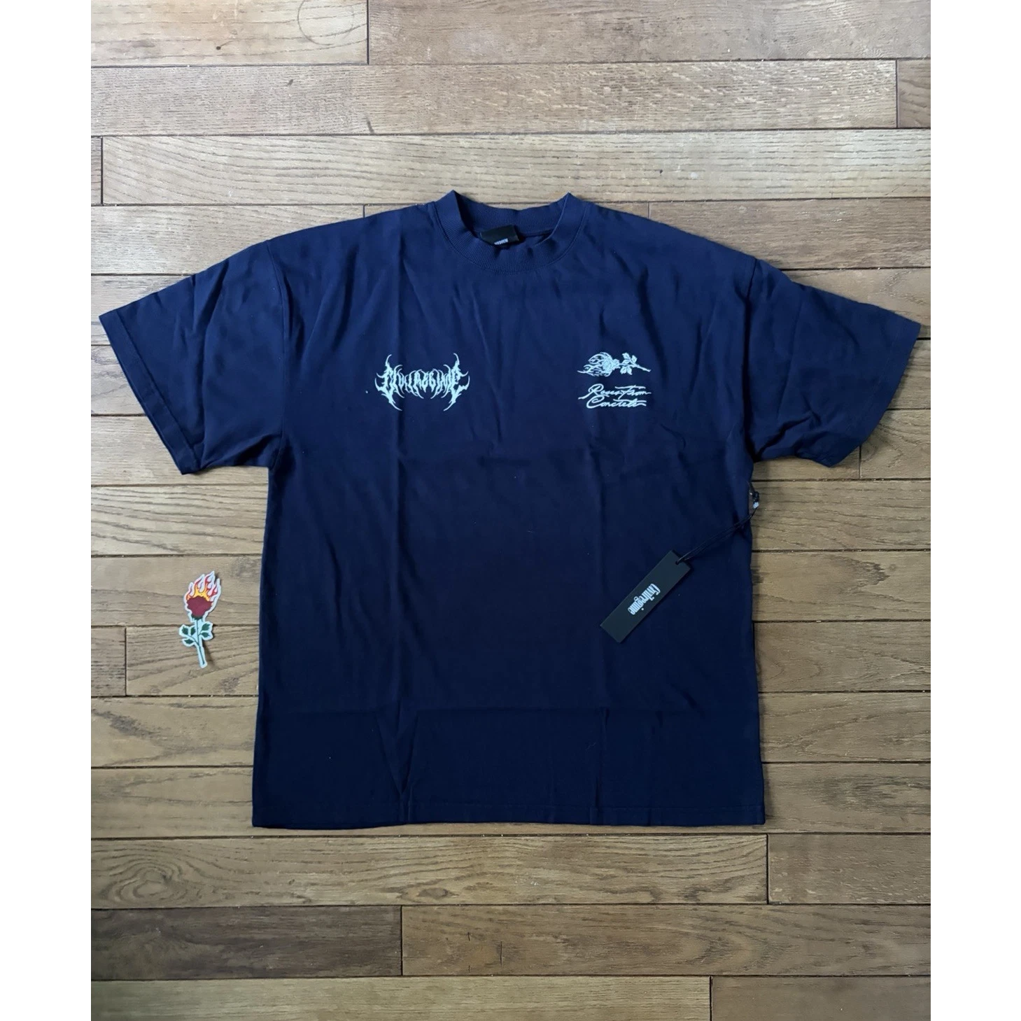 Civil Regime Watch Us Burn American Classic Oversized Tee Size M Brand New
