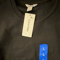 Calvin Klein Men's Waffle Textured Knit Classic Fit Tee Black Size Large NWT