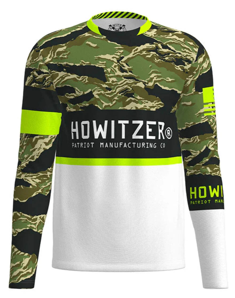 Howitzer Men's Long Sleeve Performance Shirt Infantry Sun Jersey