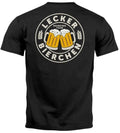 Men's T-Shirt back print delicious beer beer motif alcohol fun shirt saying