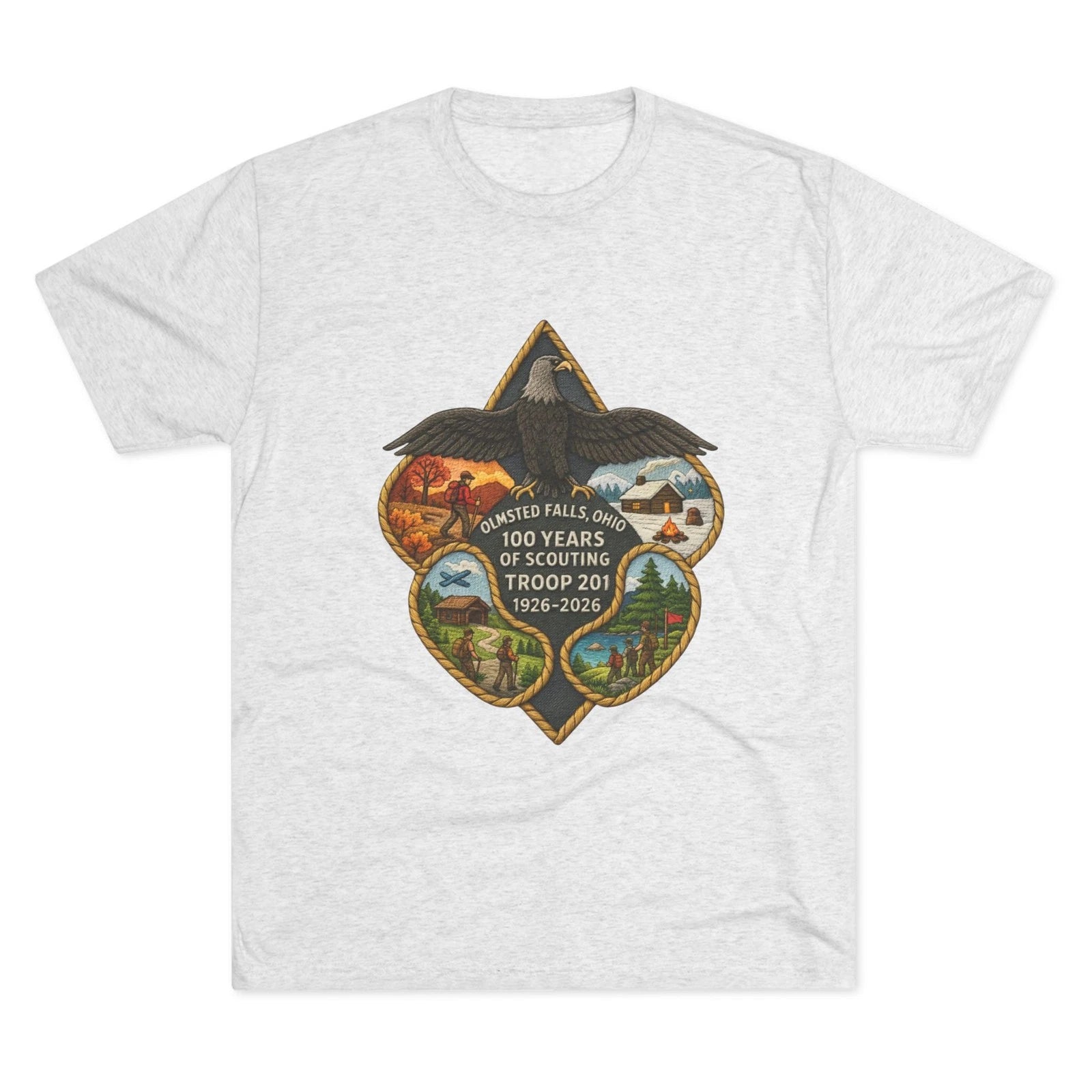 Unisex Tri-Blend Crew Tee