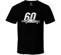 1960 Pontiac Bonneville 6 4l V8 Vintage Car Year Fan T Shirt
