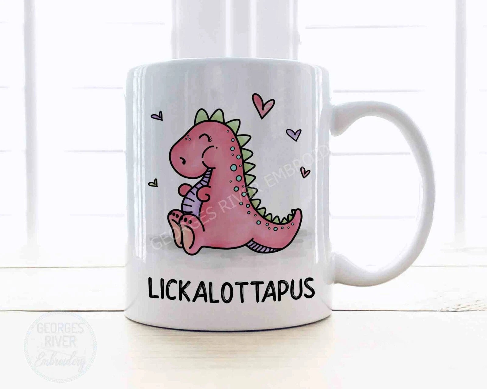 Novelty Dinosaur  Mug Gift - Funny naughty coffee mug - Inappropriate Gift
