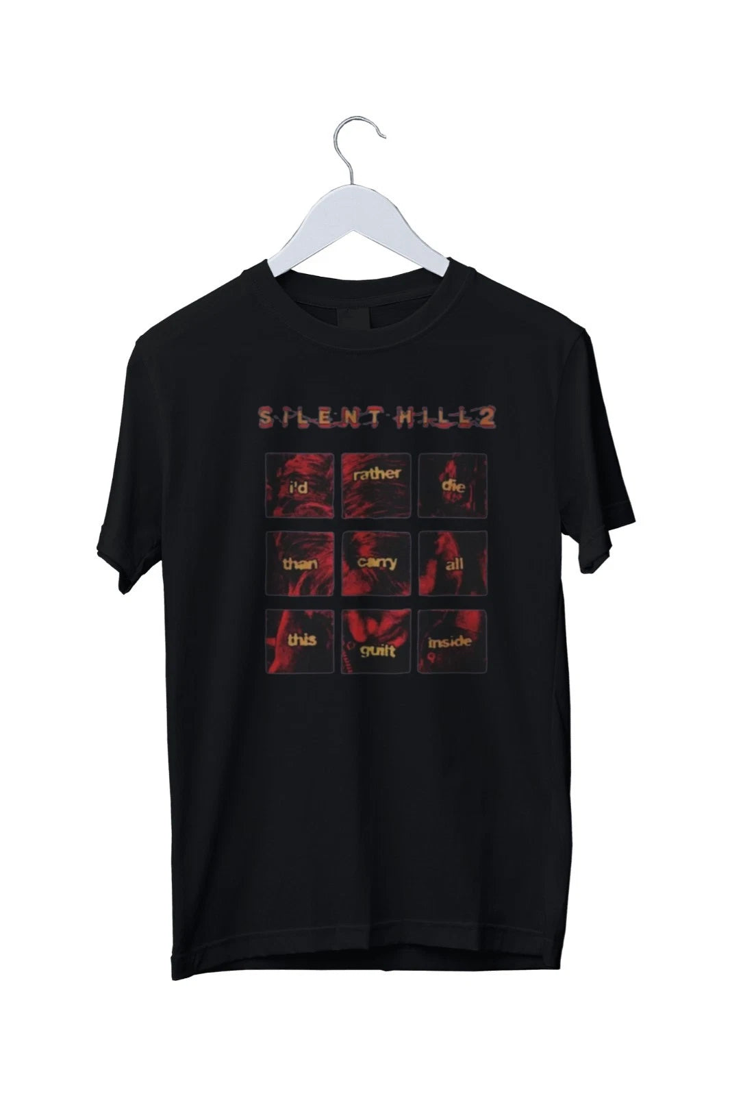 Limited Silent Hill 2 Graphic Print Mens Unisex T-Shirt S M L XL 2 3 4 XL