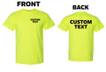 Custom T-Shirt, Personalized, Add Your Own Text