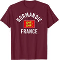 Desert Merch Normandy France - Normandy France Flag T-Shirt