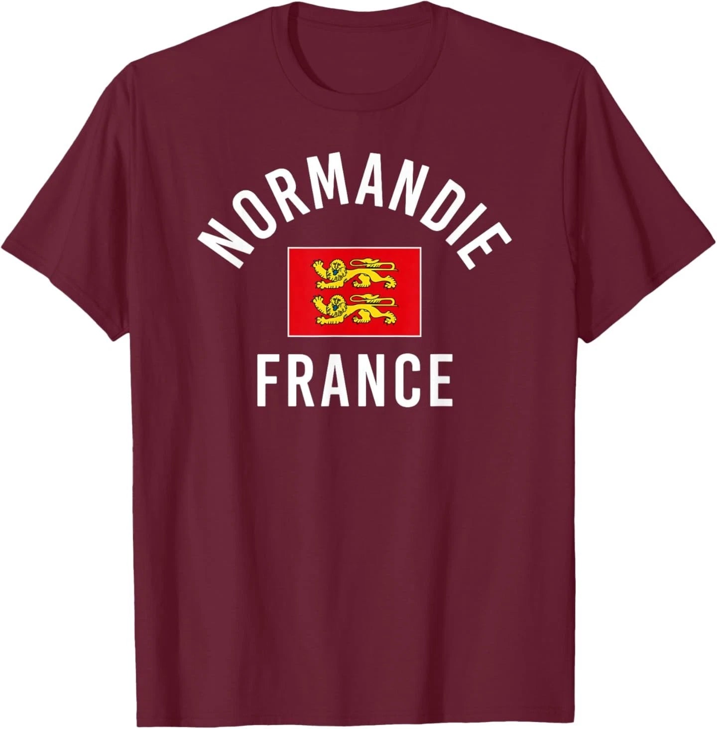 Desert Merch Normandy France - Normandy France Flag T-Shirt
