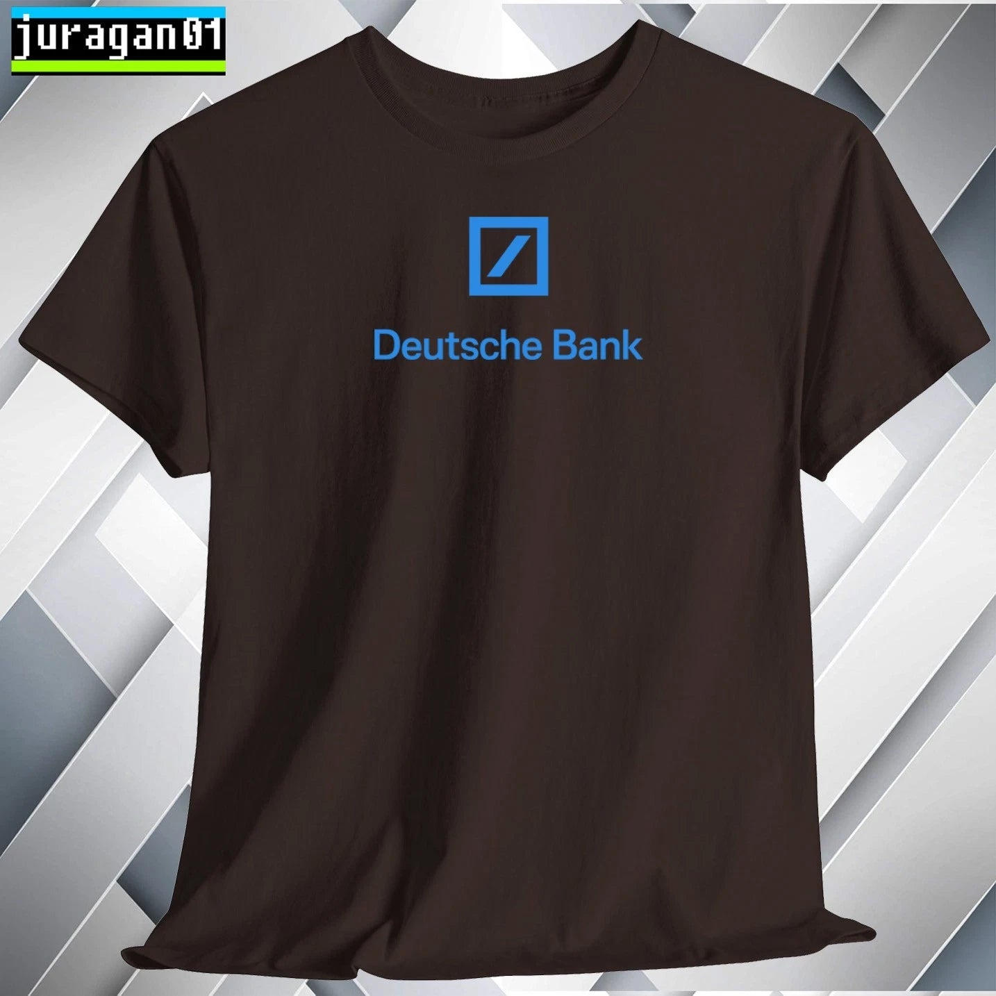 DEUTSCHE BANK Financial Services T-Shirt Black Navy White Grey Red Orange S-5XL