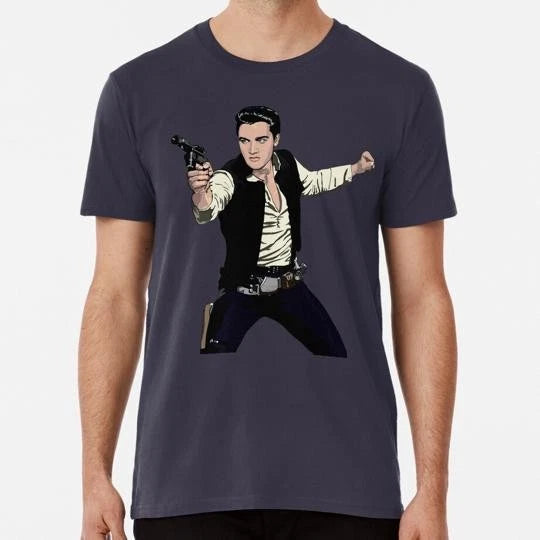Han Elvis Solo S to 5XL Made in the USA T-Shirt