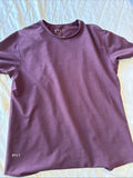BYLT Basics Drop Cut Lux T Shirt Men's Size Large Maroon Short Sleeve