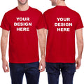 Personalized Unisex Short Sleeve T Shirts Logo Photo Text Customizable t-shirts