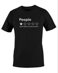 Funny Review People One Star: Absolute Nightmare Mens T-Shirt S M L XL 2 3 4 XL