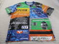 Born Fly Men Shirt 3XL Big Tall Blue Stay Fly Short Sleeve Urban Cotton New