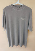 Represent Owners Club T-Shirt Ash Grey Oversized Fit Size S Made in Portugal