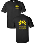 Nakatomi Towers Security Die Hard FRONT & BACK  Unisex Tee Shirt 304