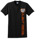 JUST RIDE CUSTOM NUMBER PLATE T SHIRT MX MOTOCROSS YZ CRF KX KTM RACE BIKE