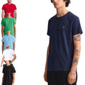 GANT Mens Crew Neck T Shirts Regular Fit Cotton Top Summer Navy Casual Tee M-3XL