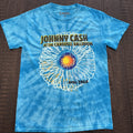 New~Johnny Cash Authentic “Carousel Ballroom” San Fran Tie Dye T-Shirt Unisex XL