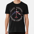 Peace Through Superior Firepower B 52 Stratofortress Design S-5XL USA T-Shirt