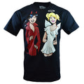 unisex T-shirt - Archie Comics -BETTY and VERONICA - Sexy Devil / Angel - NWT