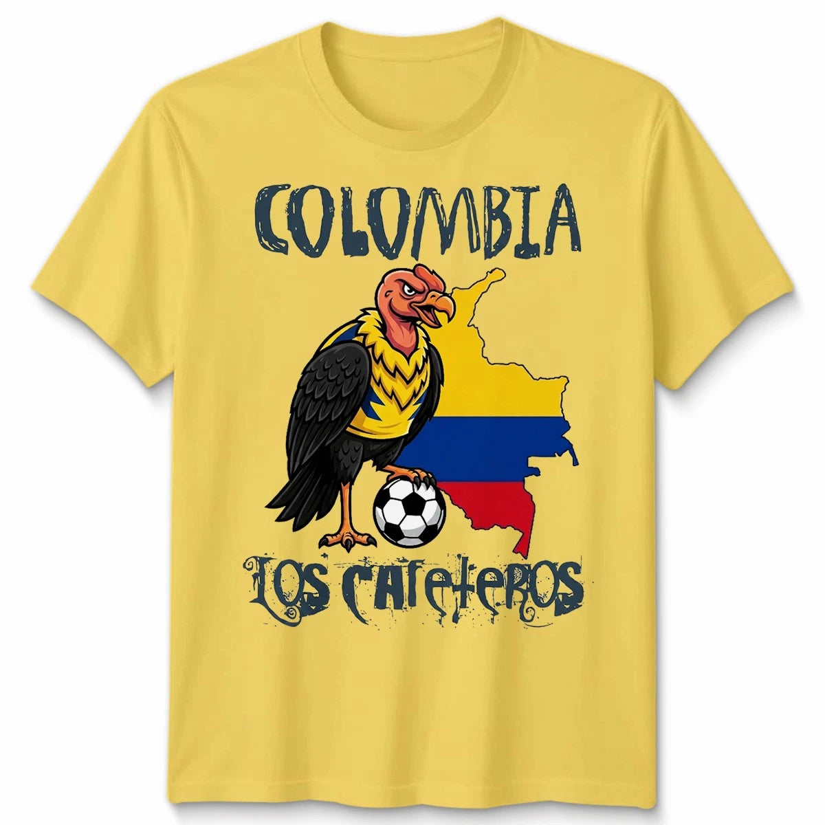 Colombia Football Unisex T Shirt Colombian South America Mens Womens Tee