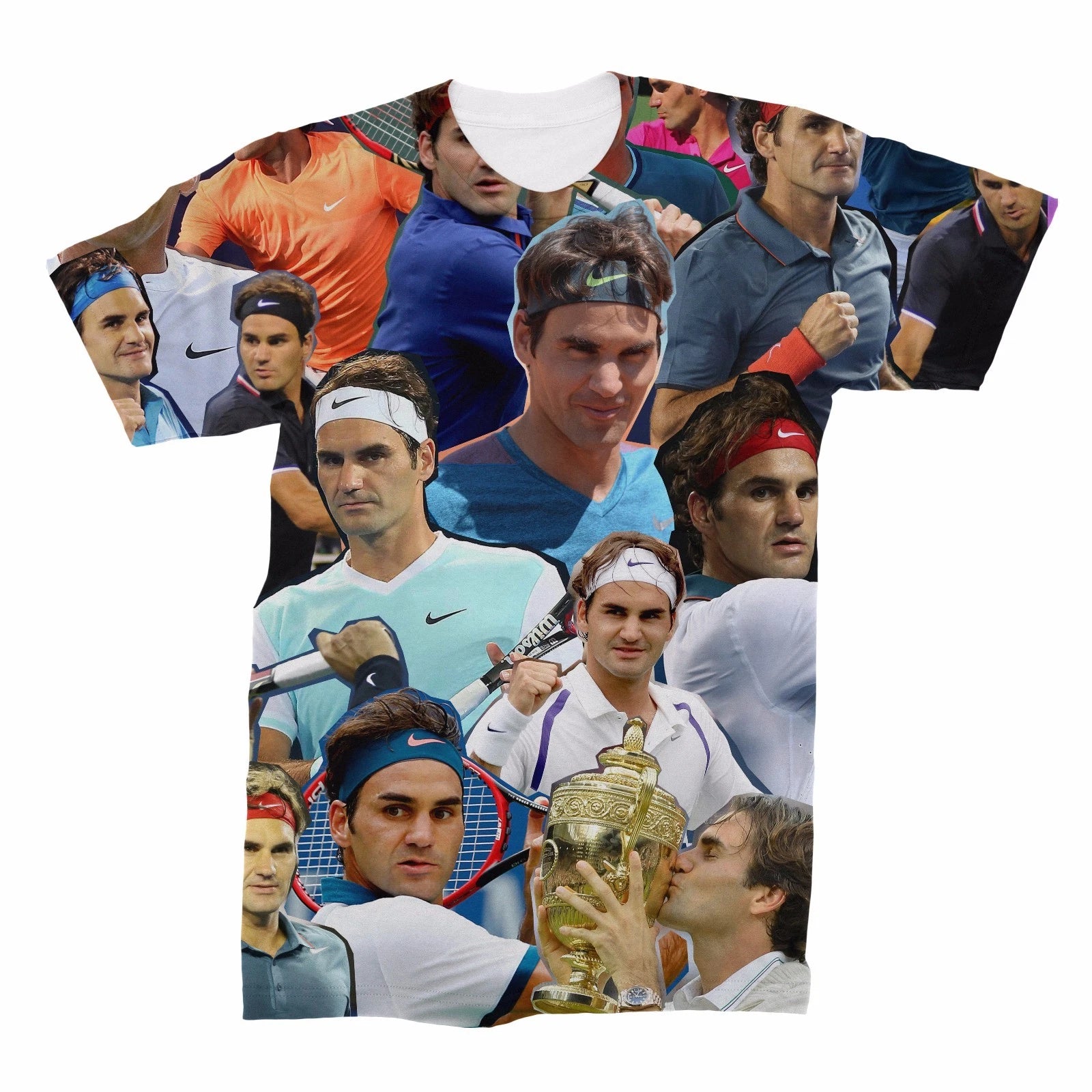 Roger Federer Collage T-Shirt