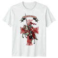 St Georges Day T-Shirt England Knight Horse English Flag Men Women Unisex Top