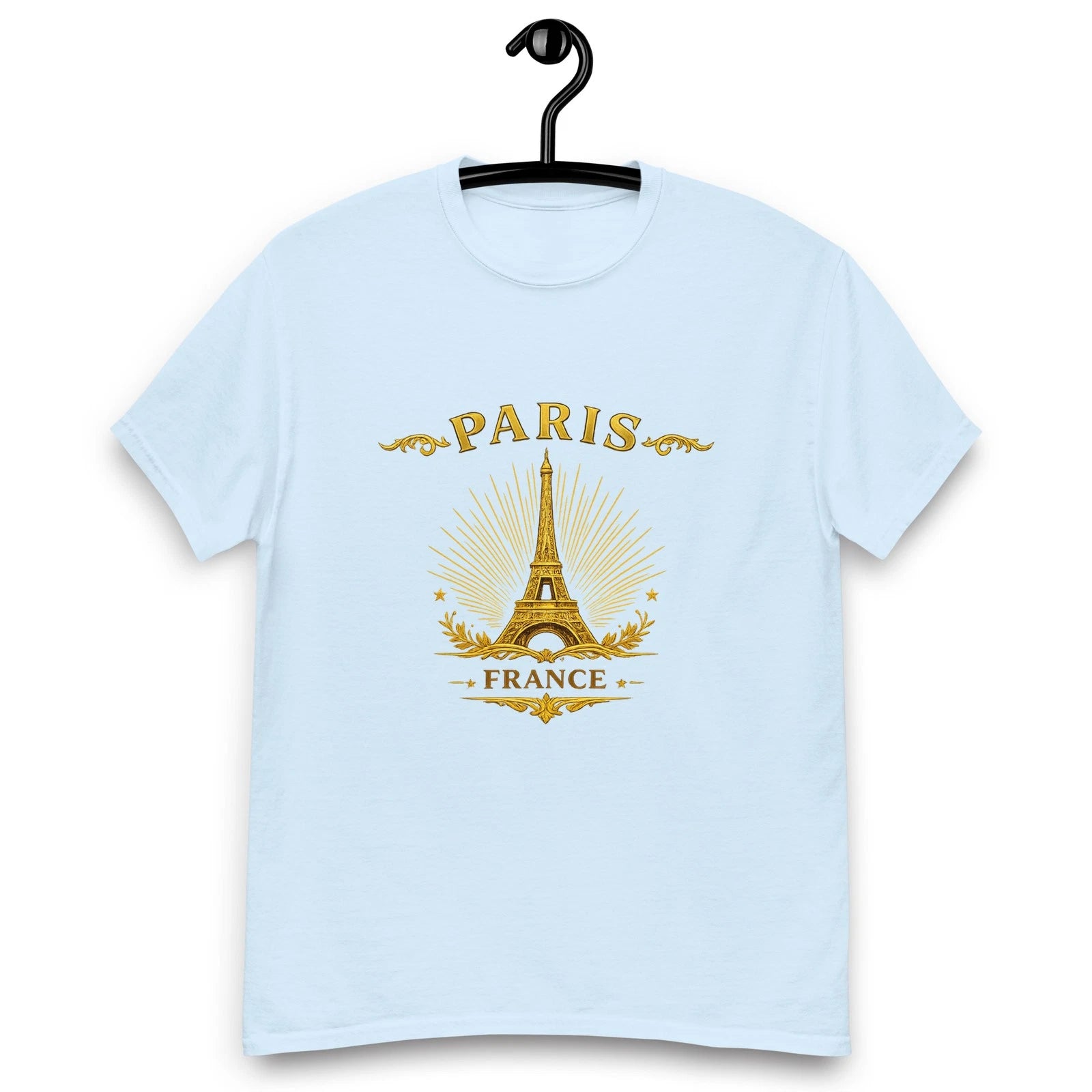 T‑shirt PARIS FRANCE Torre Eiffel Premium – Maglia Grafica Unisex DTG