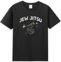 I Know Jew Jitsu Funny Jiu Jitsu Pun Jewish Graphic T-Shirt