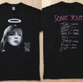Sonic Youth Disappearer Traci Lords Tour 1991 Rock Band 2 Sided T-Shirt