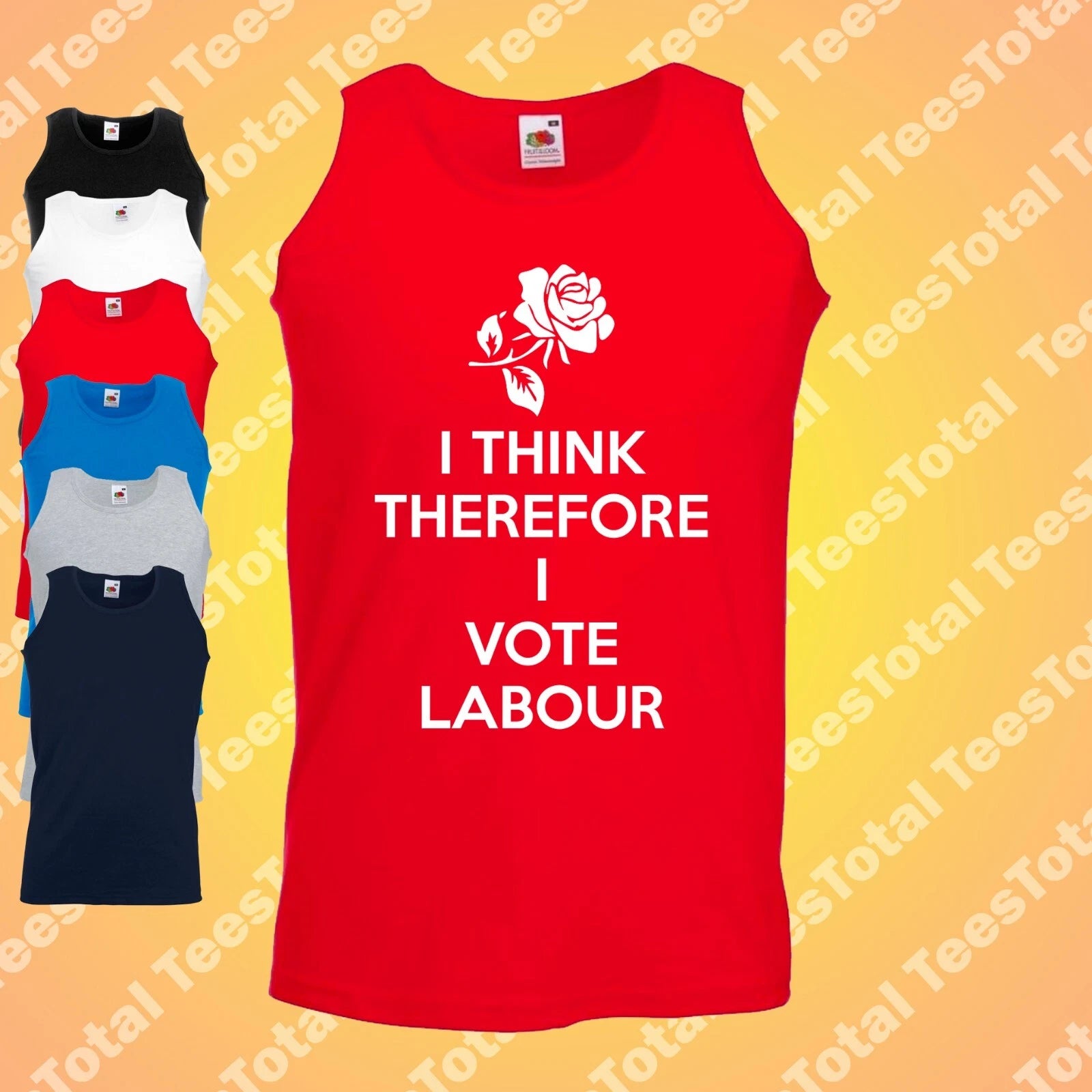 I Think Therefore I Vote Labour Vest General Election 2024 | Keir Starmer