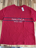 Nautica Men's Short Sleeve Crew Neck Soft Sleep Tee  NWT XXL 100% Cotton