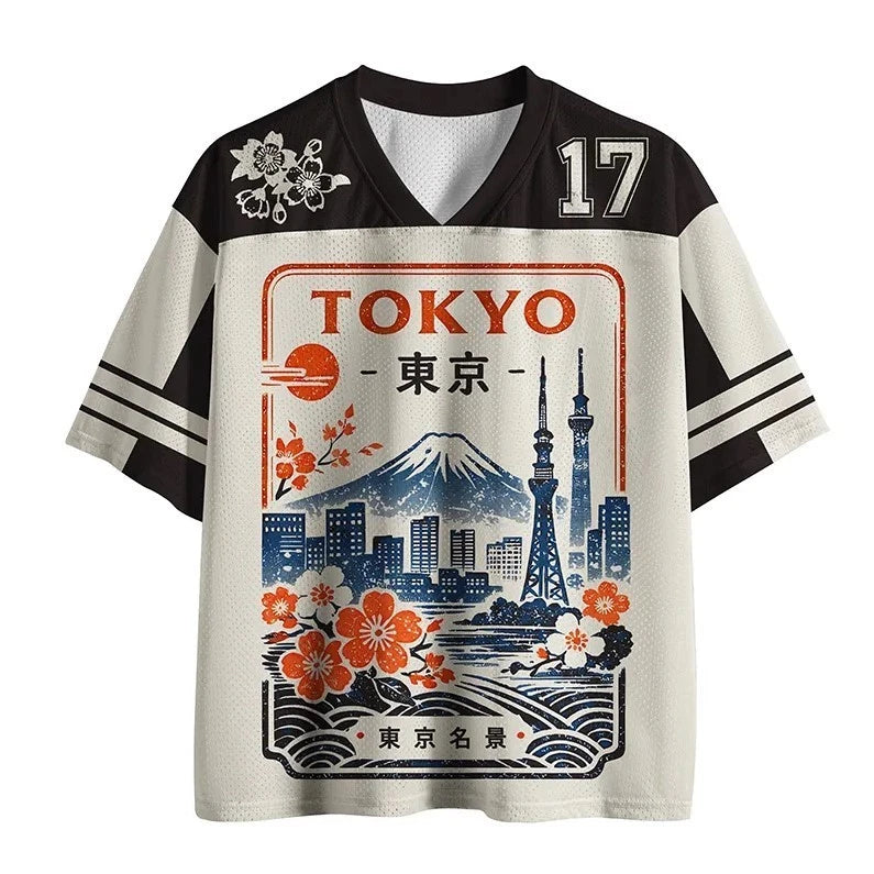 Scenes Of Tokyo Mesh Jersey