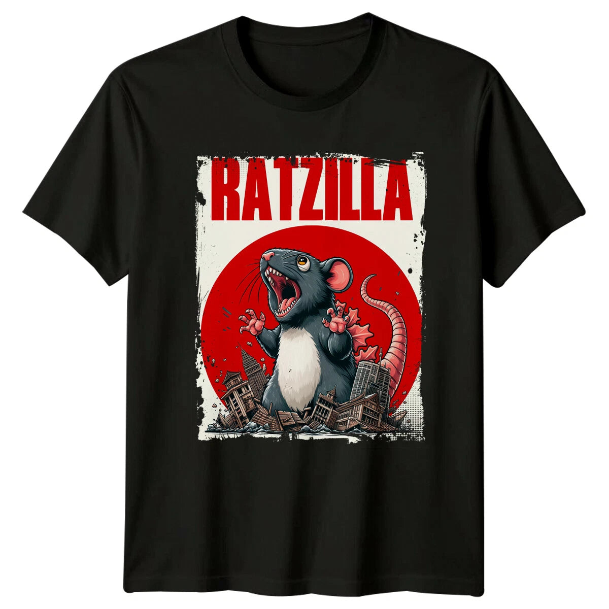 Ratzilla Funny Rodent Parody T-Shirt