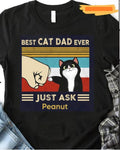 Best Cat - Dad Ever Father's Day T-shirt