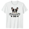 French Bulldog Dad Mens T-Shirt French Fathers Day Gift For Him