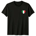 Italy Flag Heart Italian Pride Flags Mens T-Shirt Womens Tee Top