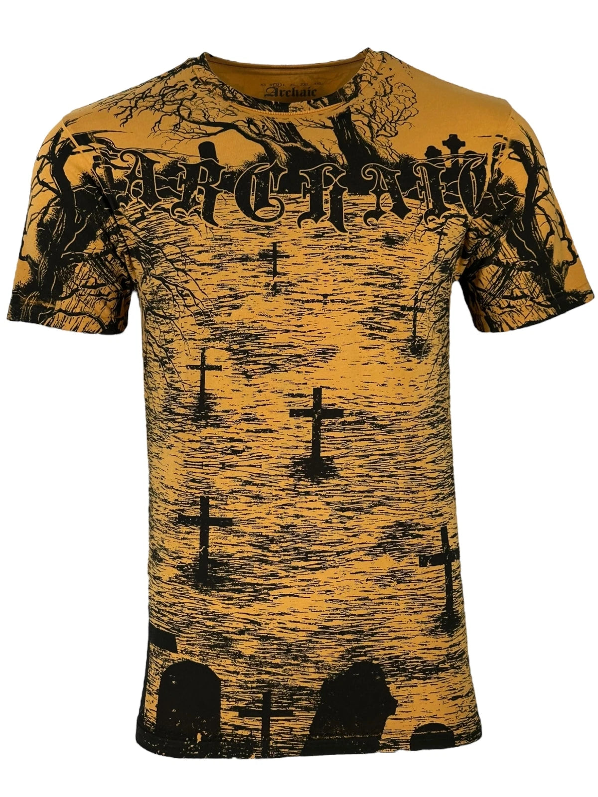 Archaic by Affliction Men's T-Shirt The Crypt Keeper Biker S-2XL