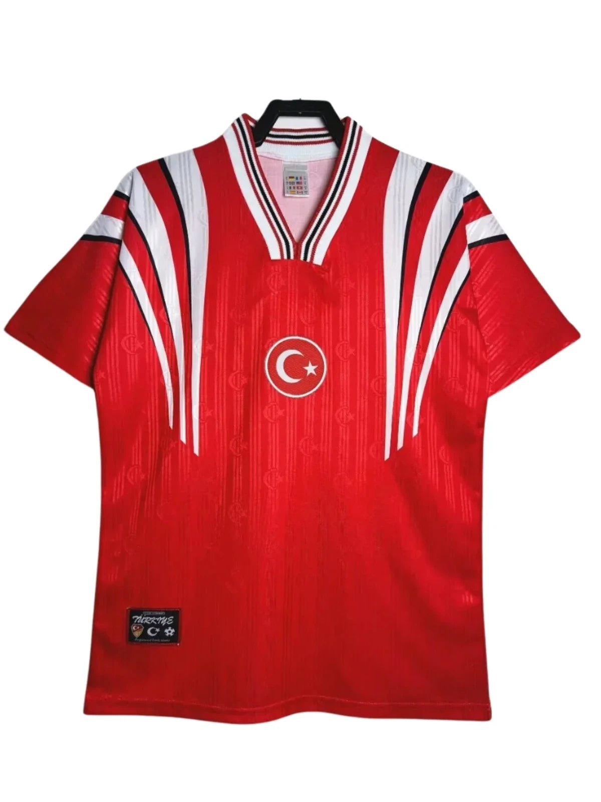 Turkey Home Shirt - 1996 Vintage jerseys Turkey's home ground in the 1996 season