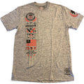 New Men's American Fighter Premium Athletic MMA Light Gray T-Shirt XS-4XL